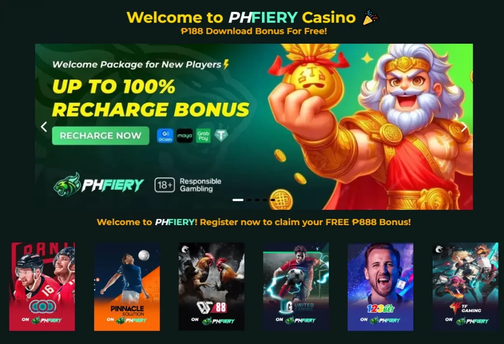 phfiery casino